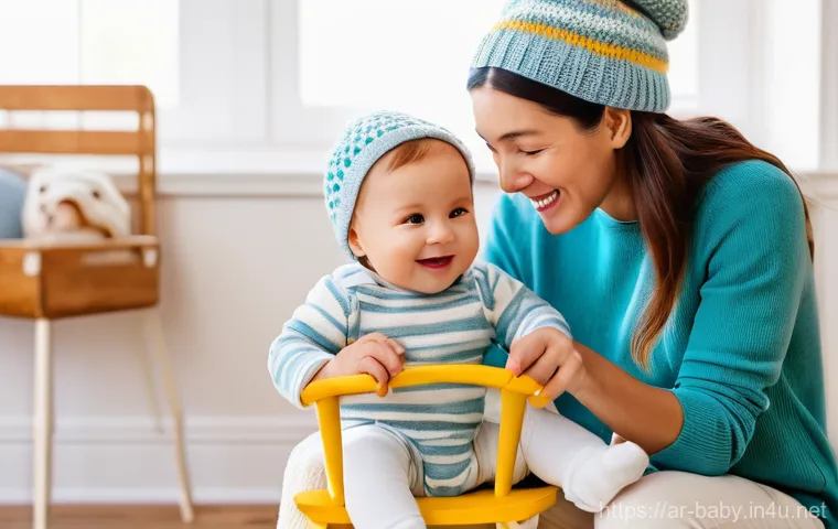 아기와 온도 변화 대처 - **Prompt:** A heartwarming, bright photograph of a parent gently touching their infant's forehead an...