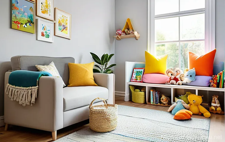 아기와 놀이학교 선택 - **Prompt**: An outdoor nursery play area on a sunny day. A friendly male teacher is gently supervisi...